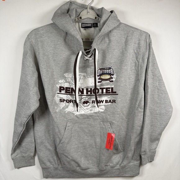 Other - Hershey Bears Hockey Strings Hoodie Sweatshirt Outdoor Classic 2018 XL New Grey